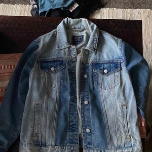a&f denim jacket